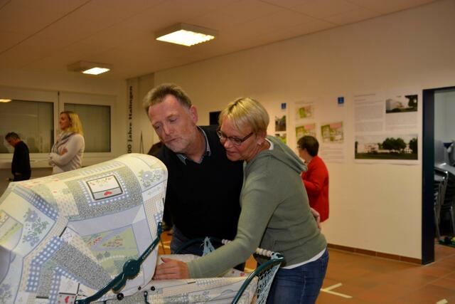 Die liebevollen Eltern Markus und Bine.