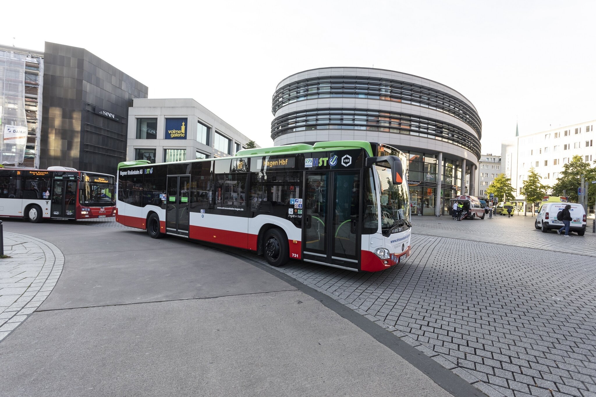 Sperrung Feldmühlenstraße: Achtung geänderter Busfahrplan für Hagen - Hagen