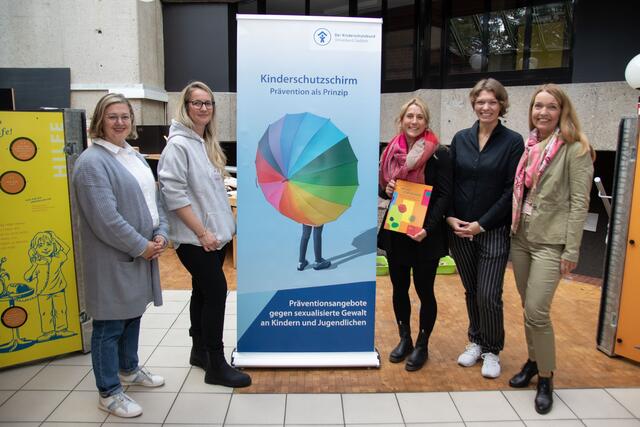 Die Ausstellung vermittelt wichtige Präventionsbausteine um Kinder über sexualisierte Gewalt aufzuklären und sie dahingehend zu stärken. | Foto: Kinderschutzbund Gladbeck
