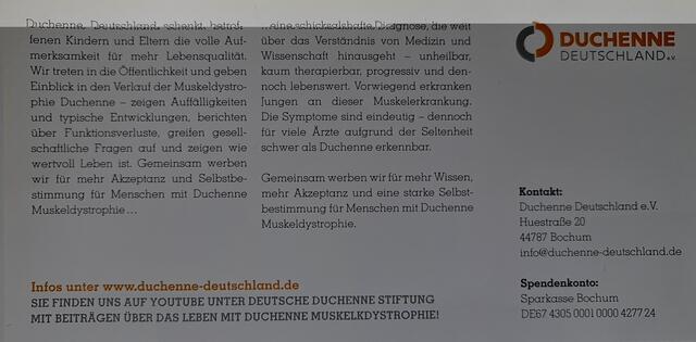 Foto: Duchenne Stiftung