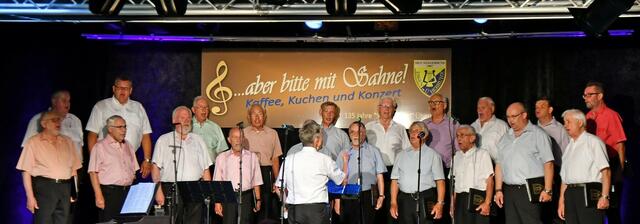 Wie bereits beim Sommerkonzert: Die Sänger des beliebten Überruhrer Männerchores freuen sich darauf das diesjährige Weihnachtskonzert zu gestalten.