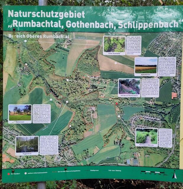 Eine Orientierungskarte. Im Netz werden aber genug Routen durch das Gebiet beschrieben.