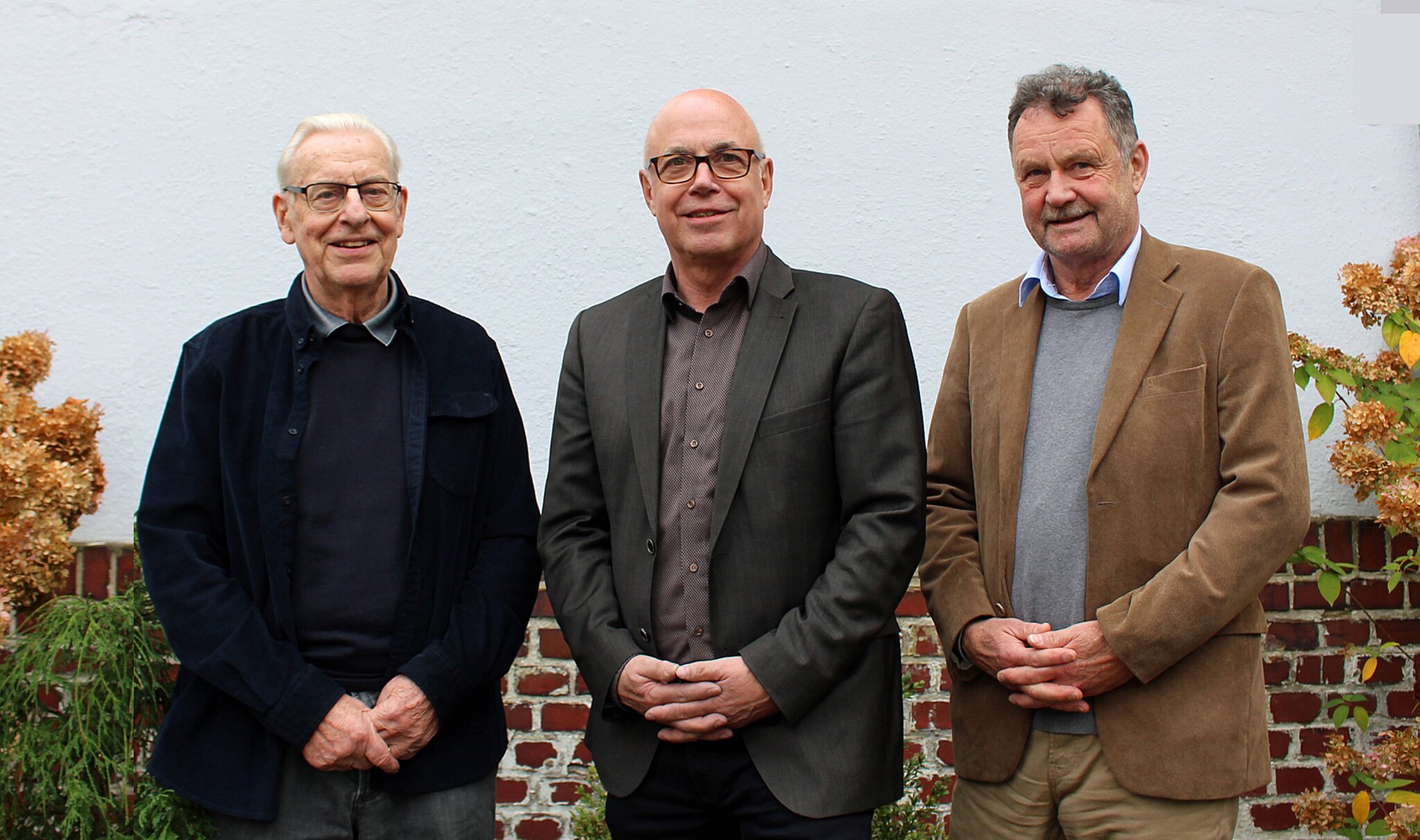 Zeichen des Dankes Gedankenaustausch mit dem Vorstandsteam des