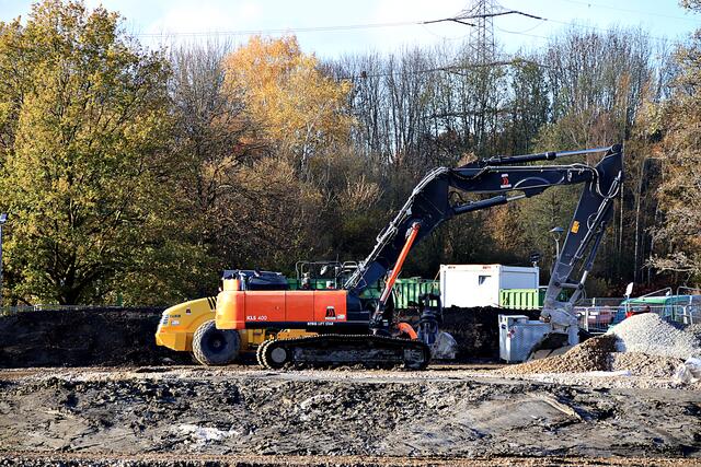 Eine saubere Baustelle 