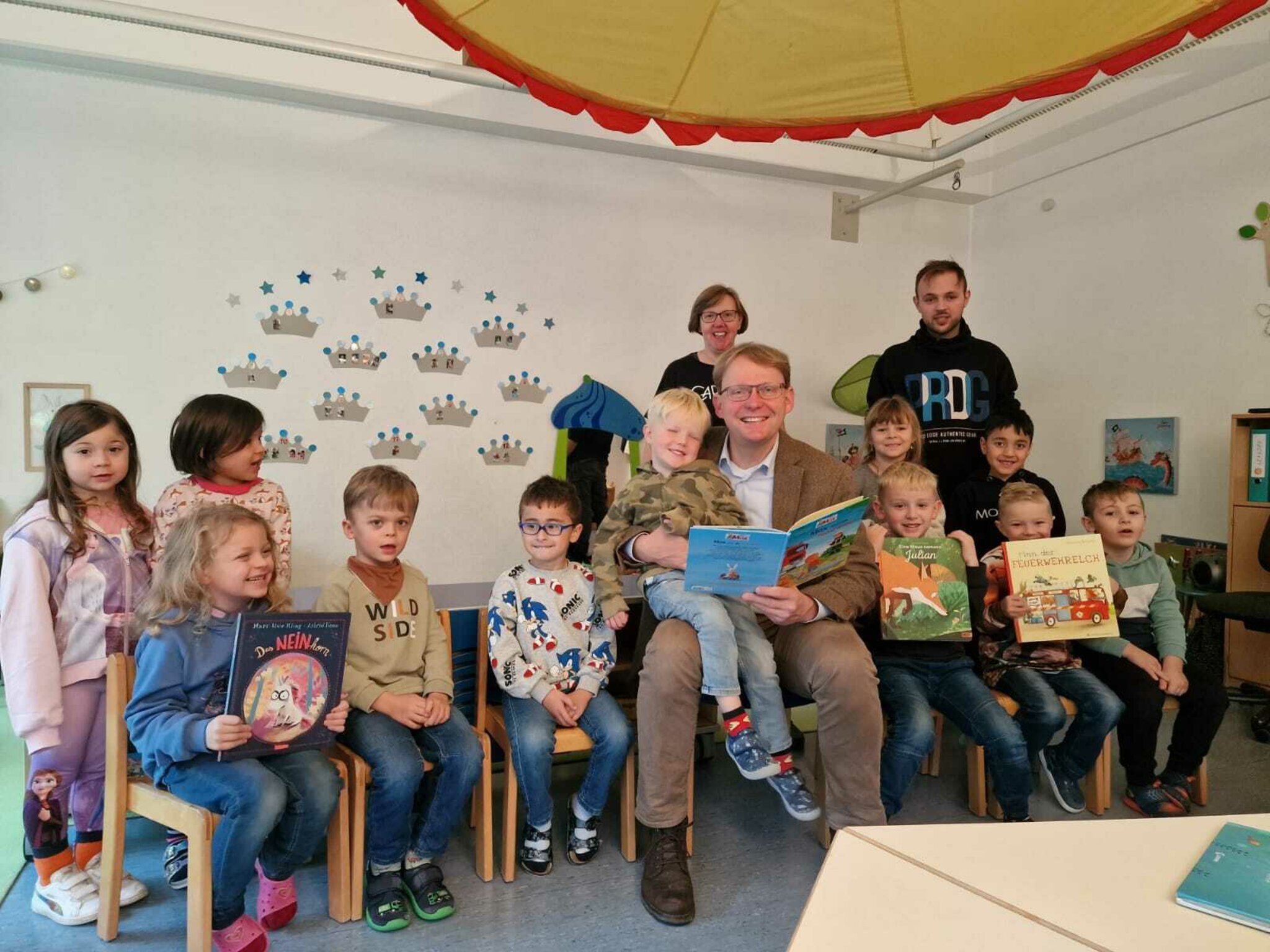 Gevelsberger Kindergartenkinder machen mit: Vorlesen verbindet - Gevelsberg