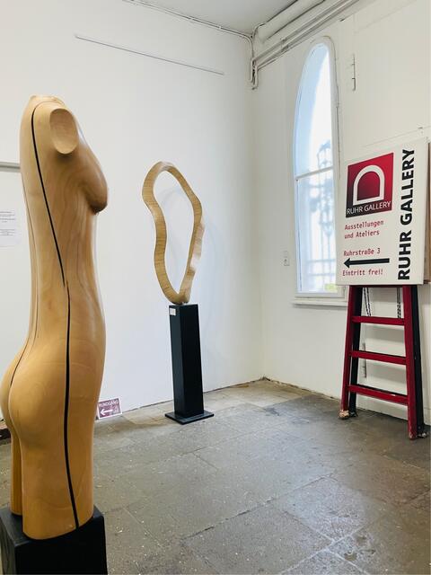 Skulpturen von Claus-Peter Laube in der RUHR GALLERY  / MMKM Museum | Foto: Mülheimer Kunstverein und Kunstförderverein KKRR