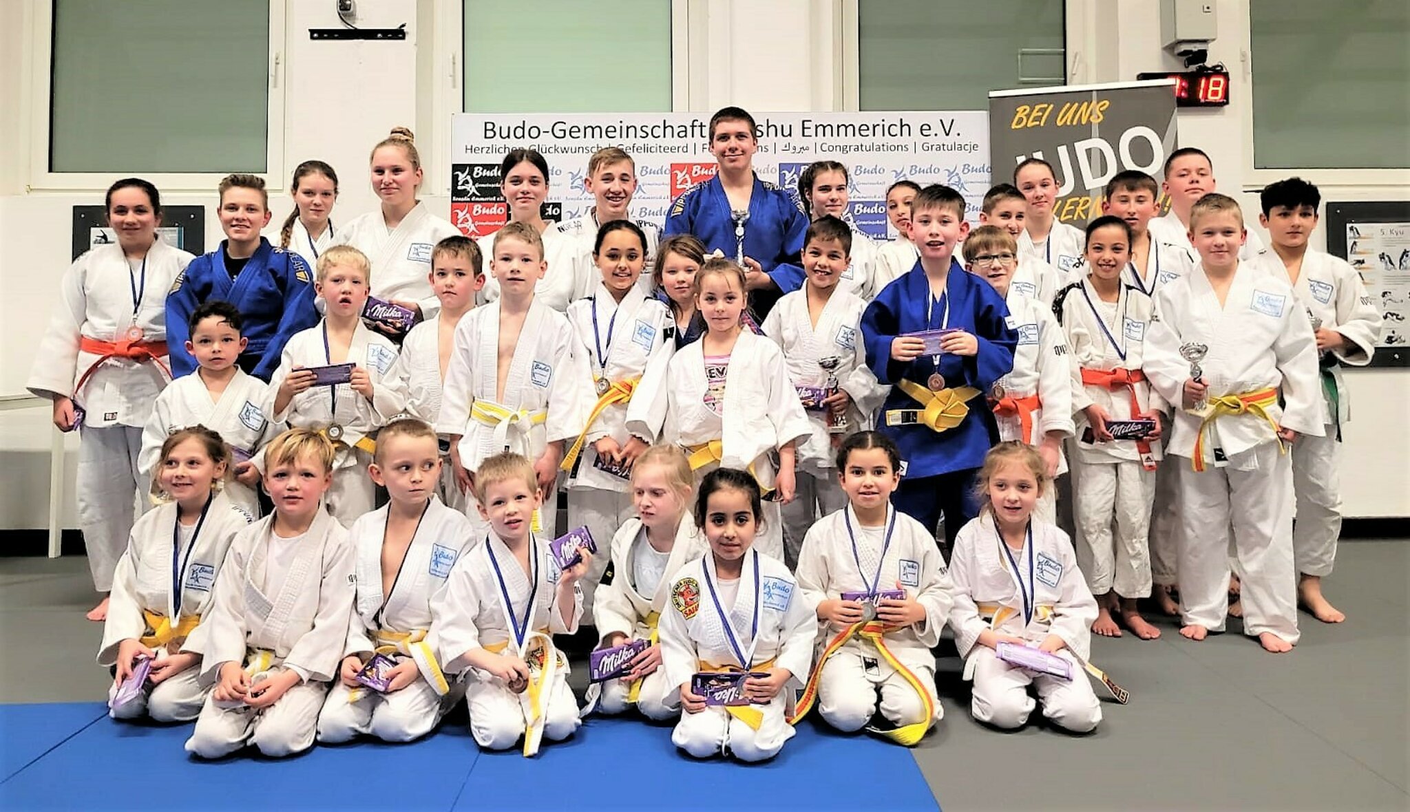 BGS Emmerich ehrte vereinsbeste Judoka Besondere Leistungen auf der