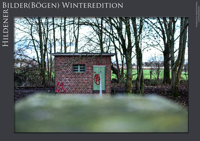 HildenerBilder(Bögen) Winteredition I
 Der Winter ...

Am Pegel
 | Foto: © Kreative Impressionen, Chr. Niersmann