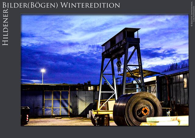 HildenerBilder(Bögen) Winteredition I
 Der Winter ...

Abendlich(t) | Foto: © Kreative Impressionen, Chr. Niersmann