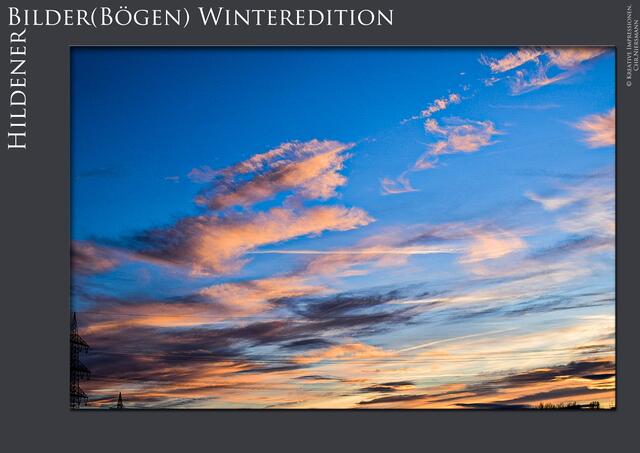 HildenerBilder(Bögen) Winteredition I
 Der Winter ...

Die Magie des Augenblicks ... | Foto: © Kreative Impressionen, Chr. Niersmann