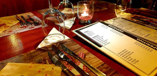 Alle Gläser leer...