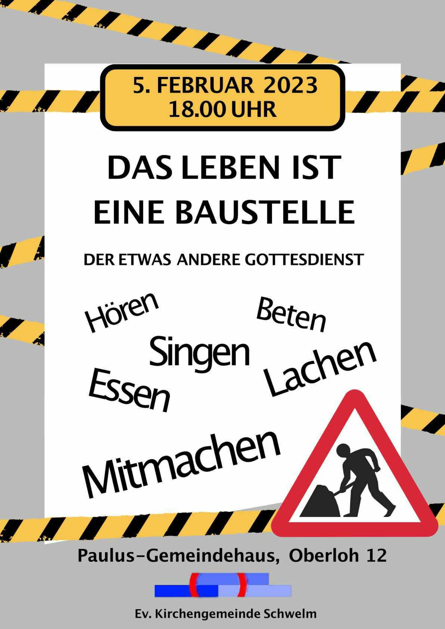 Der etwas andere Gottesdienst wird erprobt Das Leben ist eine