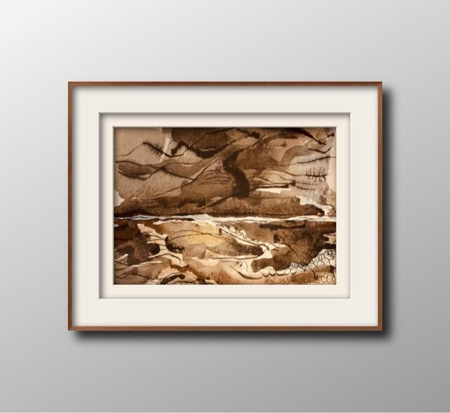 Helmut Lankhorst "Baltrum" signiert und datiert 1962 | Foto: MMKM - Museum Moderne Kunst Mülheim