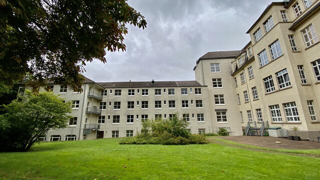 Krankenhausanbau, abgerissen 2021