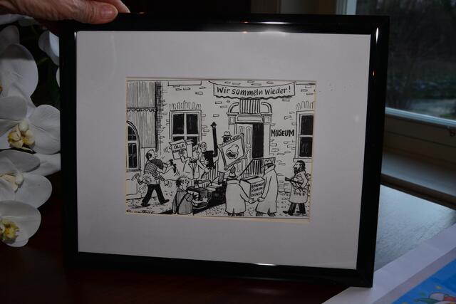 Karikatur - gezeichnet von Herrn Jürgen Rosenthal