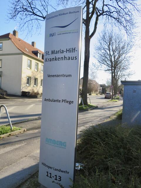 Nur das Venenzentrum ist dem Gerther Krankenhaus noch vorübergehend geblieben