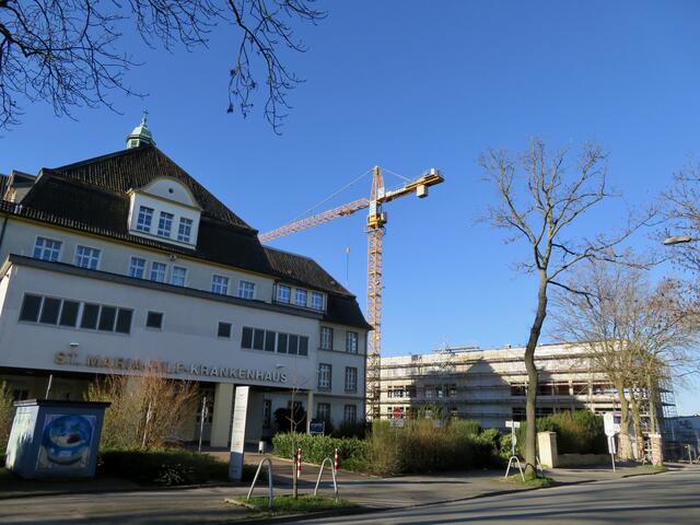 Maria-Hilf Krankenhaus mit BIGEST Neubau (02.2023)