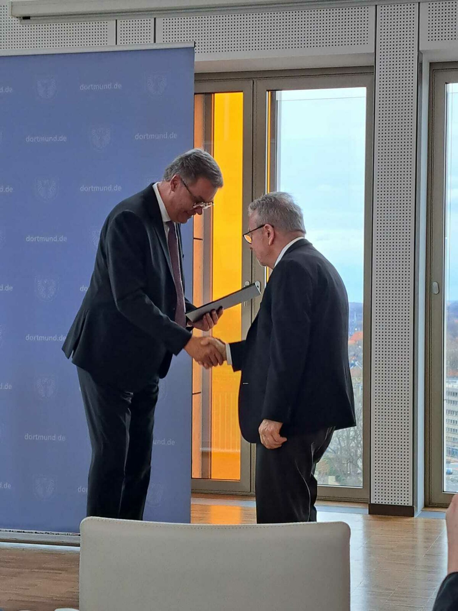 Verdienstmedaille für Günter Scheller Festakt für Günter Scheller (CDU