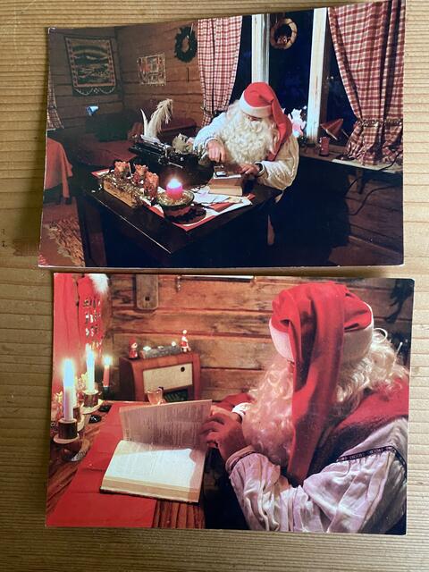"Osterpostkarten" vom Weihnachtsmann  | Foto: umbehaue
