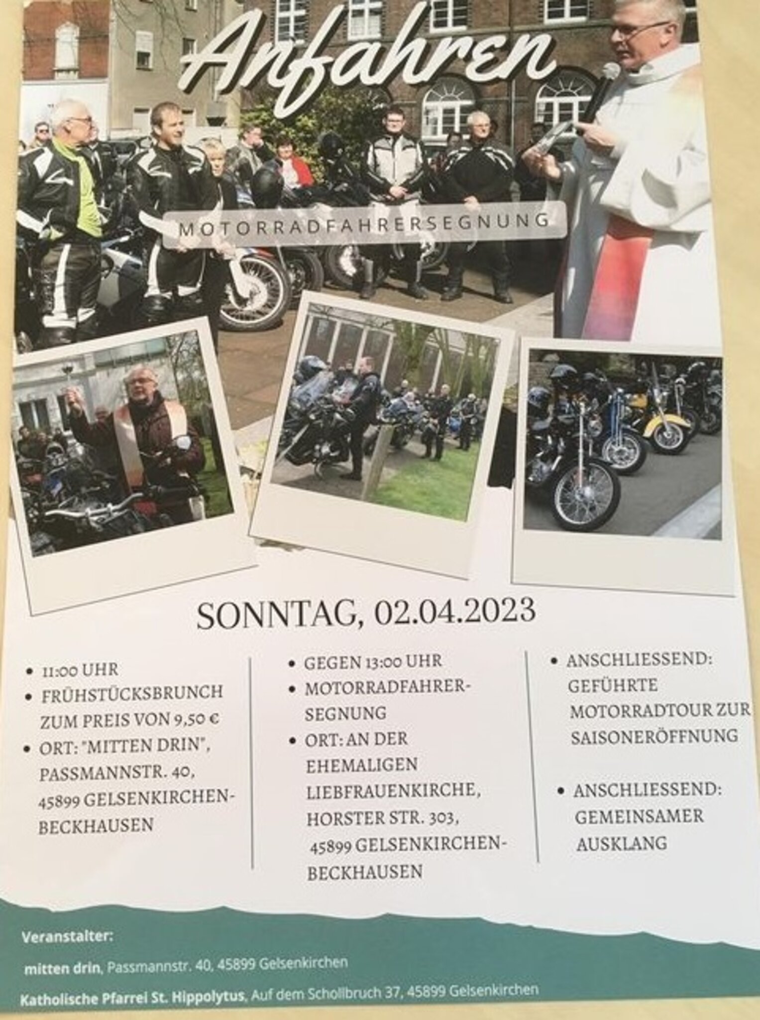 Anfahrt in Beckhausen Das traditionelle „Anfahren in Beckhausen