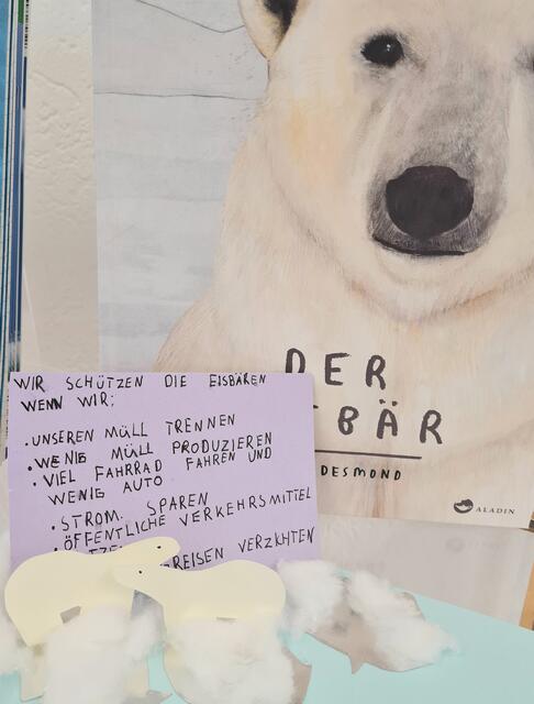 Wie wir das Klima und den Eisbär schützen können - die Kids haben gute Tipps! 