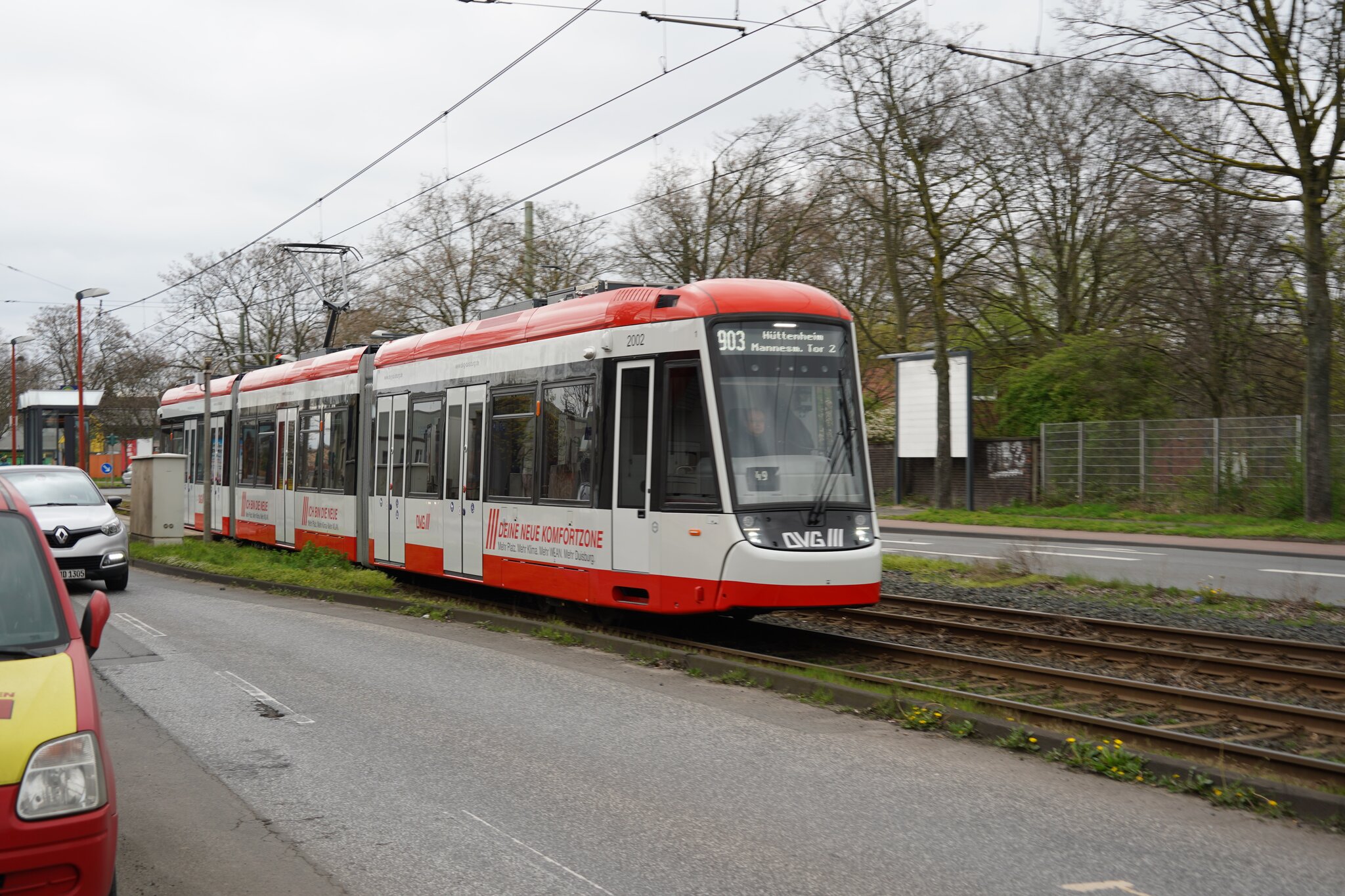 Die neue Straßenbahn Duisburg