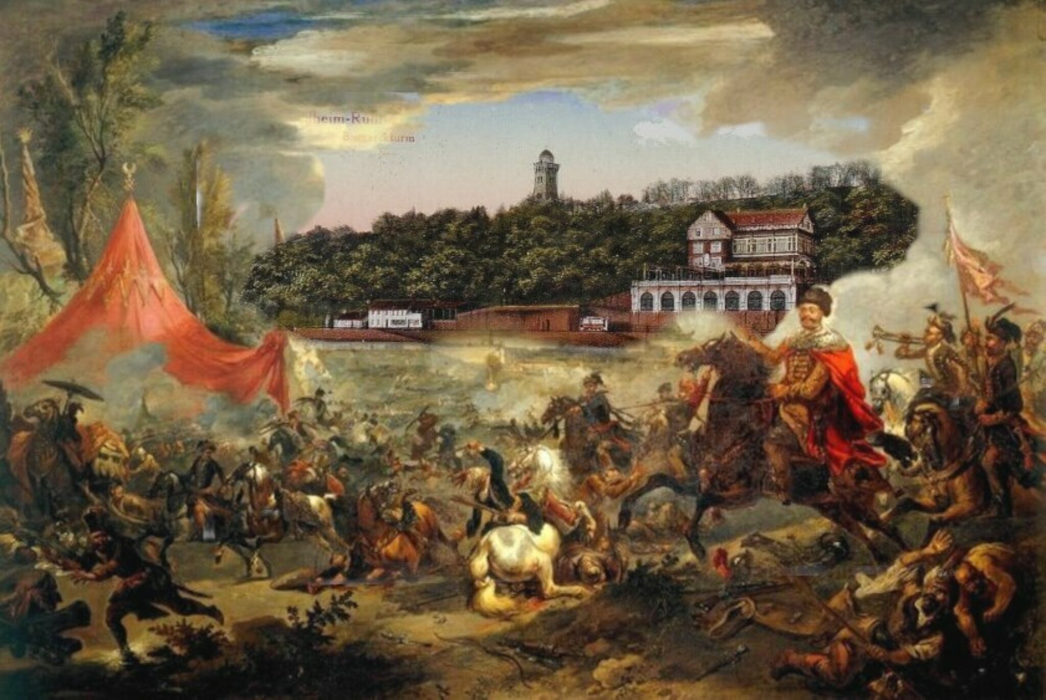 Mülheim an der Ruhr Die Schlacht am Kahlenberg oder die Loreley