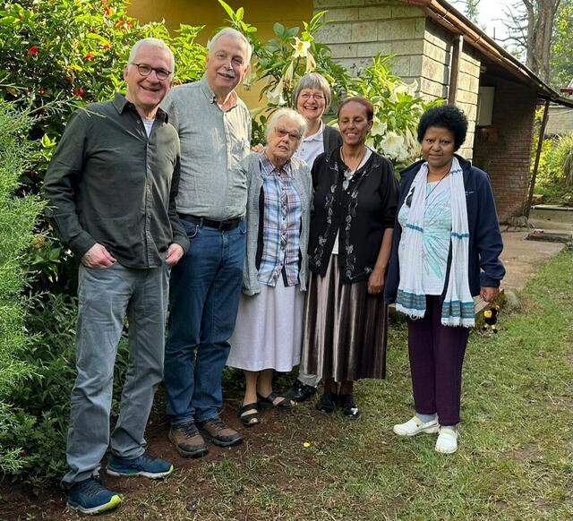 Die medizinische Station wurde 1965 von Sr. Inge (88 Jahre) und ihren Mitschwestern gegründet, immer weiter vergrößert und als medizinischer Standort in einem Gebiet etabliert, das ca. 1 Million Menschen umfasst. | Foto: Schumacher / Trenn