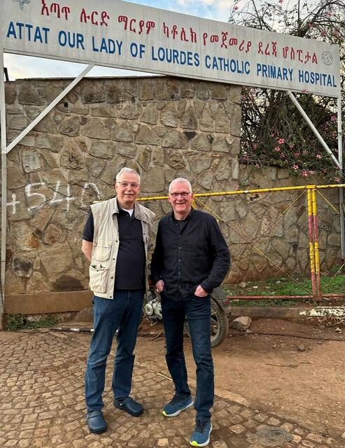 Dr. Guido Trenn (l.) und Dr. Franz Josef Schumacher waren gemeinsam in Äthiopien. | Foto: Schumacher / Trenn