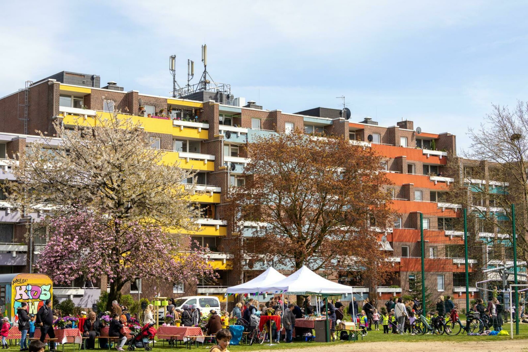 Bildergalerie Kleve Bunt und gesund hunderte Besucherinnen und
