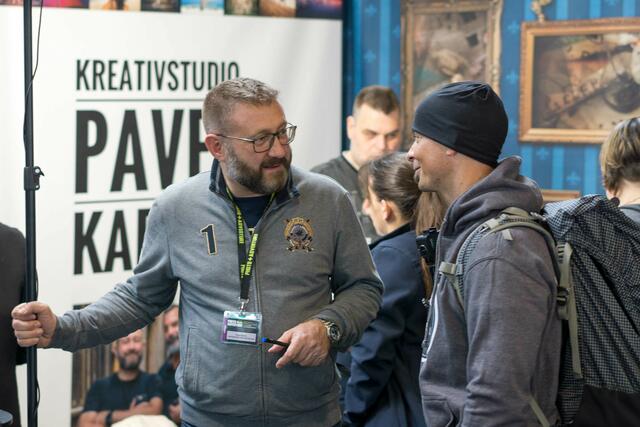 Pavel Kaplun im Gespräch | Foto: ©Kreativstudio Pavel Kaplun