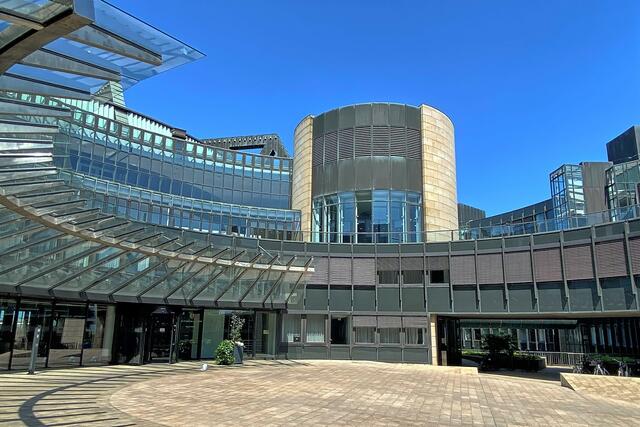 Offen empfängt der Eingang die Besucher. | Foto: ©Margot Klütsch