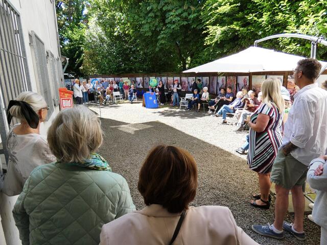 Eröffnung der Doppelausstellung in der RuhrGallery | Foto: Mülheimer Kunstverein und Kunstförderverein KKRR