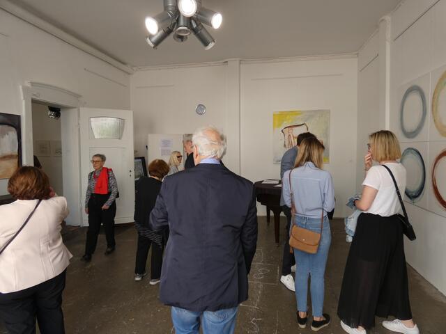 Arbeiten von Ute Huck im Foyer der Ruhr Gallery Mülheim | Foto: Mülheimer Kunstverein und Kunstförderverein KKRR