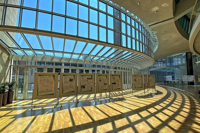 Wandelhalle: Lichtspiele erfreuen das Fotografenherz. | Foto: ©Margot Klütsch