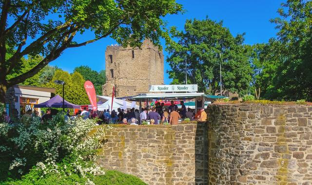 Reger Betrieb schon kurz nach der Eröffnung