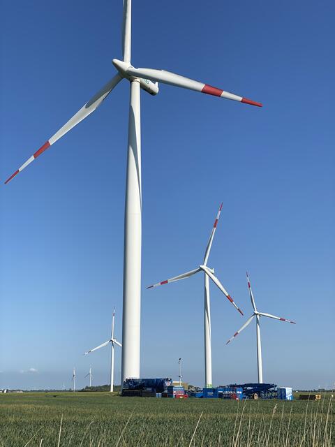 Baustelle ein Rad wurde neu montiert | Foto: umbehaue