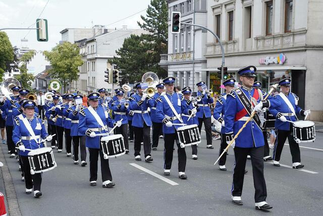 Titel: Show - &amp; Marchingband Tamarco.
Foto aus Story: „Nachricht: IBSV Schützenfest in Iserlohn.

Foto Impressionen aus großem Festzug vom IBSV Schützenfest 2023 in Iserlohn.“ | Foto: Jörg Schubert - #schubertj73