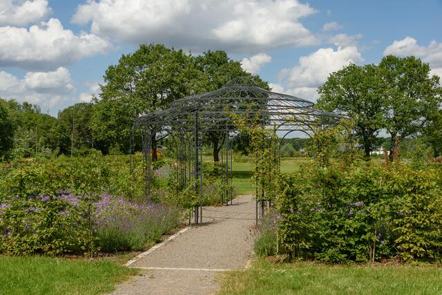 Im Emscherland sind viele kleine unterschiedliche Gartenareale eingebettet.