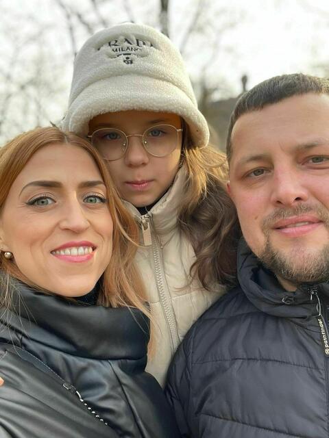 Die Familie noch vereint - vor Kriegsausbruch in der Ukraine. | Foto: Balobanova