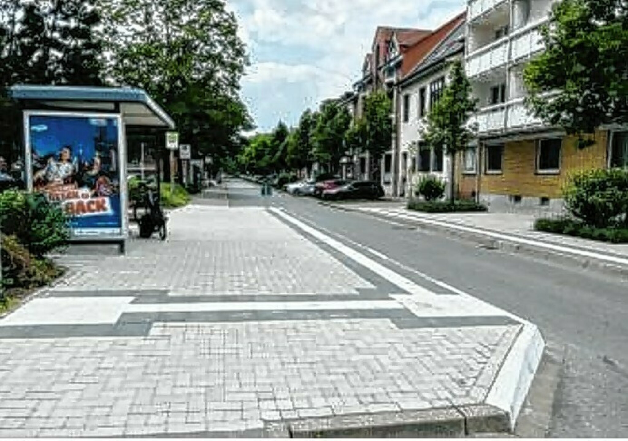 Barrierefreier Umbau 17 Bussteige in Wesel sind fertig Wesel