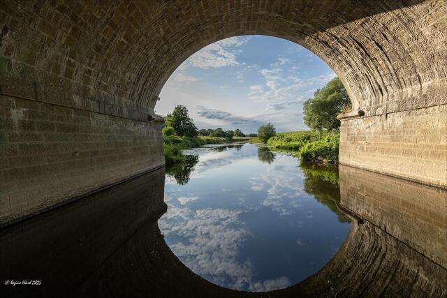... Drei-Bogen-Brücke-Passage ... | Foto: © Regine Hövel 2023
