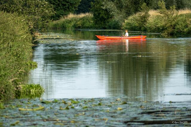 Idylle am Abend ... | Foto: © Regine Hövel 2023