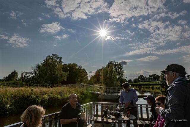 ... "Leinen los" - die Floßfahrt beginnt -  | Foto: © Regine Hövel 2023