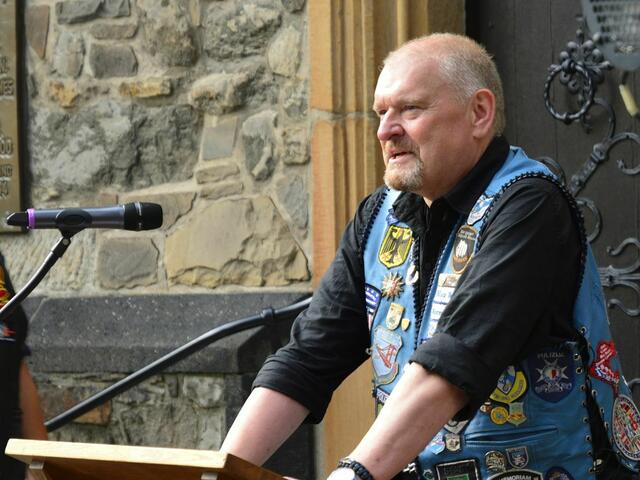 Er hatte die Idee - der Polizist Günter Geukes | Foto: Uwe Klein