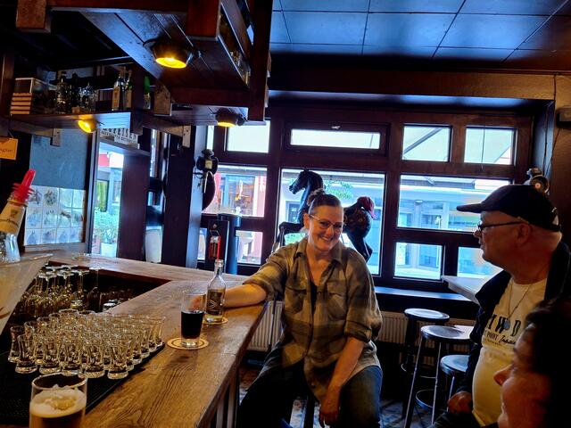 Claudia und Bernie .