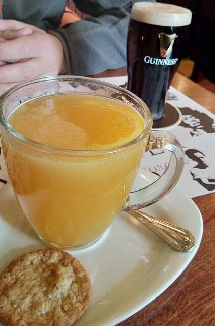 aufwärmen in Carolinensiel ♥ Orangenpunsch