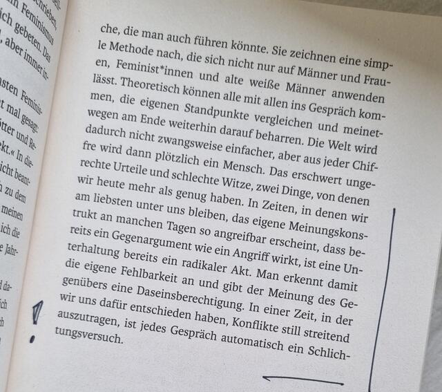 VORWORT- Ende: jedes Gespräch .... ! Sophie Passmann, ....
2023@ana´