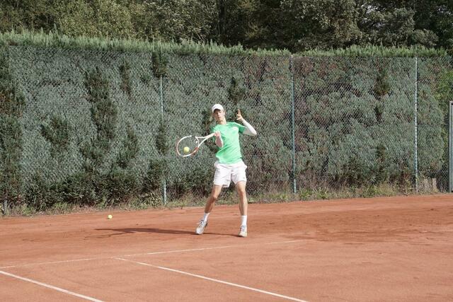 Mauritz Seitz, eingesetzt an Position drei. Bei den Spielen der Westfalenligagruppe, beim Endspiel um die Westfalen-Meisterschaft, im Halbfinale und Endspiel der NRW-Meisterschaft siegte er in vier von acht Einzelspielen.