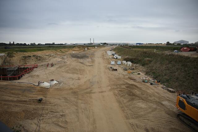 Richtung Rheinbrücke